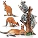 Toymany 7PCS Australian Wildlife Animal Figurines Includes Koala and Kangaroo Figure Toy Plastic Forest Animal Figures Toy Set Cake Toppers Christmas Birthday Gift for Kids Toddlers - Image 3