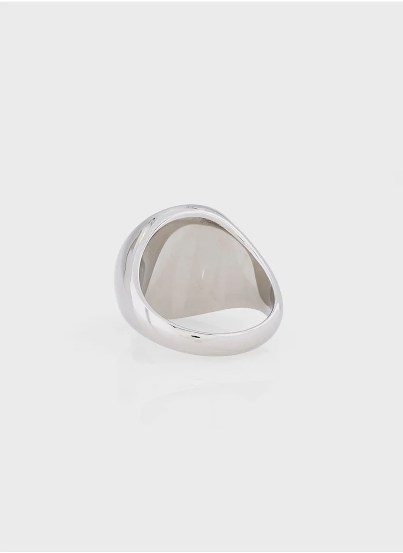 GUESS Jumr03014Jwst64 Lion Coin Ring