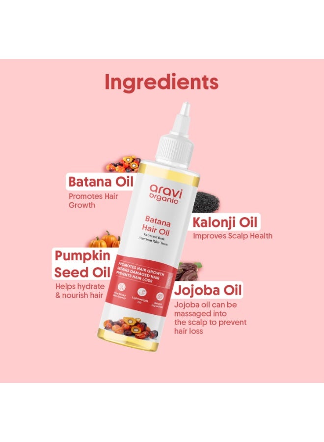 Aravi Organic Batana Oil 200ml & Rosemary Essential Oil 15 ml – 100% Pure, Natural Oils for Hair Growth, Scalp Care, Skin Nourishment & Aromatherapy - Image 4