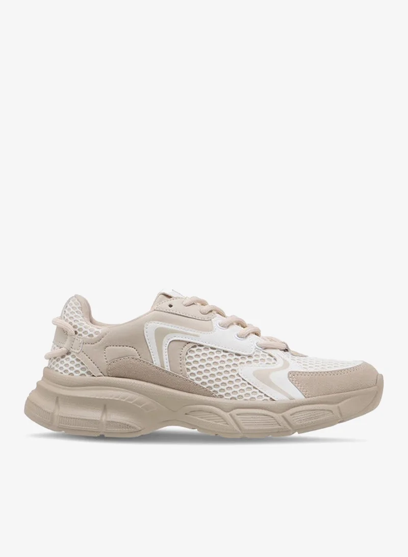 فلورا بيلا من شو إكسبرس سنيكرز نسائي برباط وجوانب متباينة