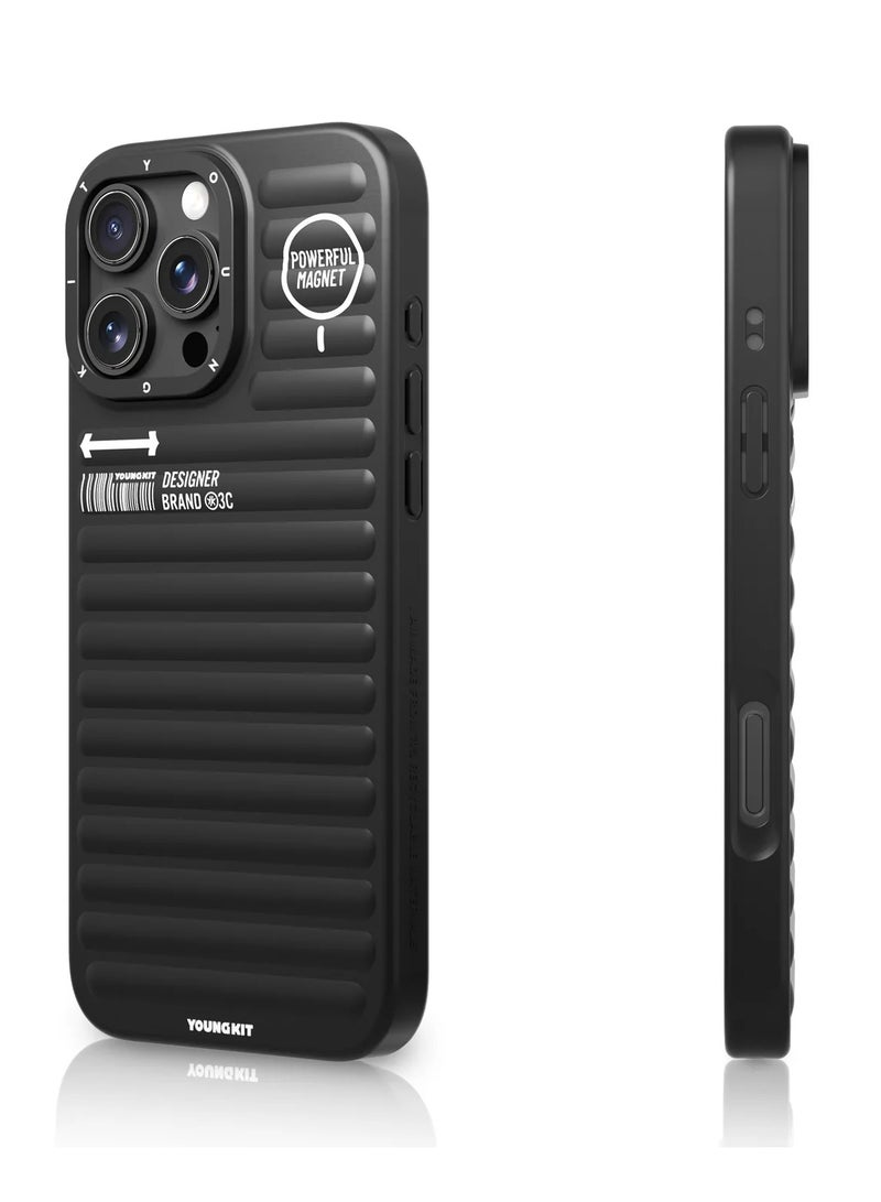 YOUNG KIT True Color Luggage-Inspired Case for iPhone 16 Pro Max – Minimalist Protective Cover with Travel-Inspired Design - Image 2