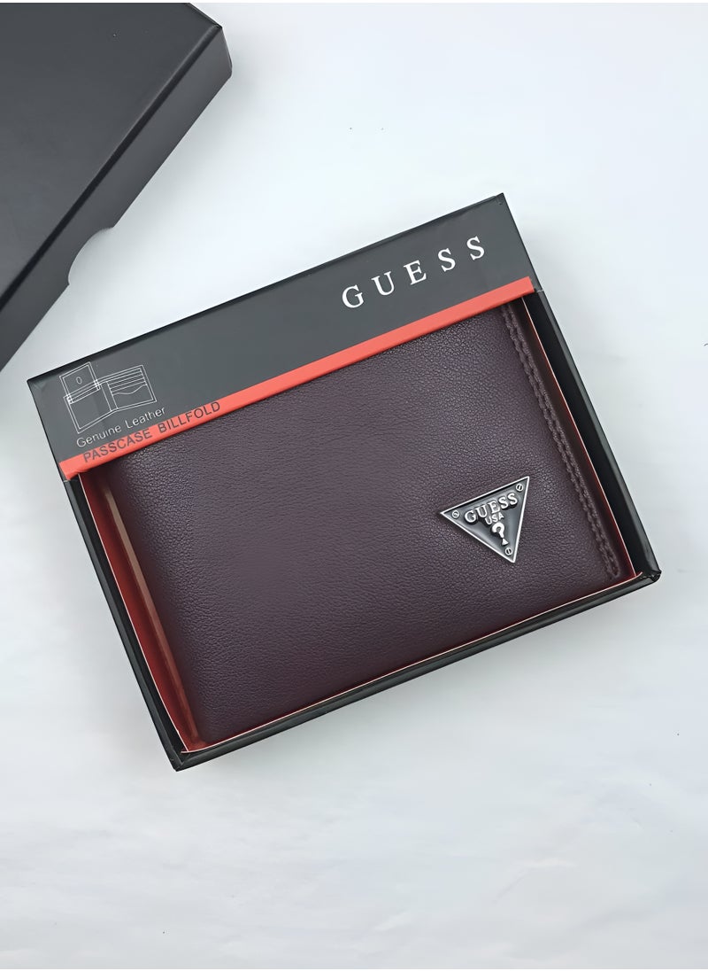 GUESS GUESS Men's Genuine Leather Wallet  - Image 1