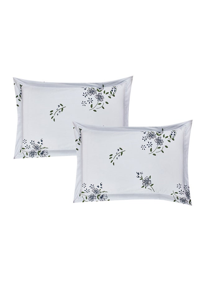 LEVORE Horse Classic Comforter Set 100% Luxurious Cotton With A Floral Pattern 8 Pieces  - Image 4
