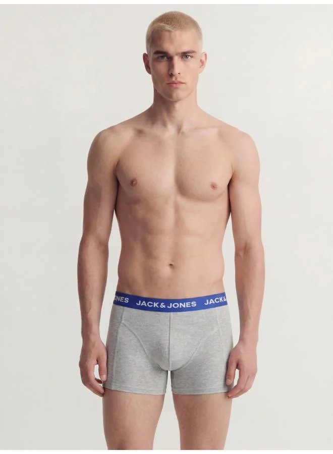 JACK & JONES 10 Pack Of Logo Band Trunks