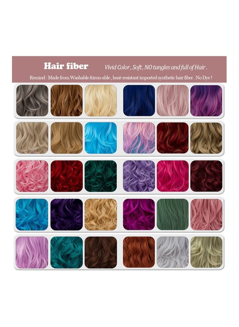 Estelle Short Bob Wavy Curly Wig White Ombre Wig For Women Heat Resistant Bob Party Wig Include Wig Cap Dark Black - Image 5