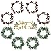 YBB YBB 8Pcs Christmas Candle Rings, Small Artificial Red Berry Wreath Candle Holder Rings, Fits 3 Inch Pillars Candle  - Image 2
