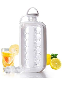 Generic 2 in 1 Portable Ice Ball Mold with 17 Cavities, Ice Cube Molds for Cocktail, Coffee, Beverage, Juice  - Image 1
