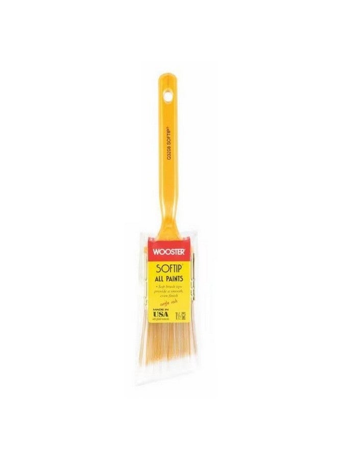 Wooster Softip Smooth Finish Angle Paint Brush Multicolour 1.5 Inch 0Q032080014 - Image 1