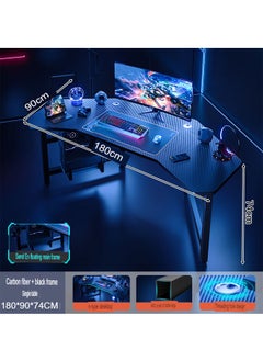 NKX Ergonomic Computer And Multifunctional Gaming Desk Table 180 cm  - Image 1
