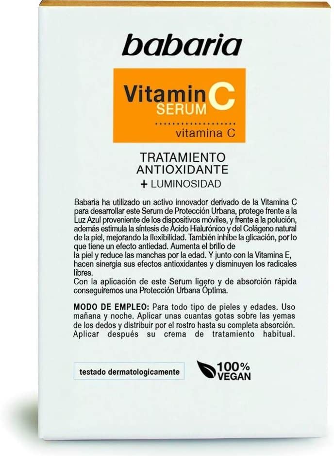 Babaria Vitamin C Serum for Face 30 ml - Image 2