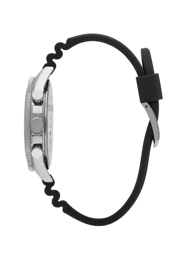 Slazenger Men's Multi Function Display Watch With Black Silicone Strap - SL.9.2247.2.03  - Image 2