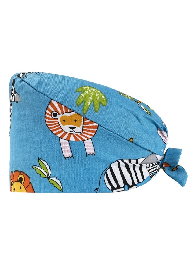 NIBEMINENT Adjustable Medical Scrubs Hats Lab Working Cap Surgicals Hat Nurse Dentist Nursing Accessories Scrub Caps Cook Head Over Hats