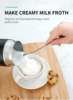 SHARDOR 500W Electric Milk Frother & Steamer with Hot & Cold Milk Foam Maker for Coffee, Hot Chocolates, Cappuccino.  - Image 4