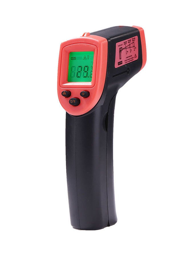 NIBEMINENT Non-contact Digital Infrared Thermometer Red/Black 15x5x10cm  - Image 2