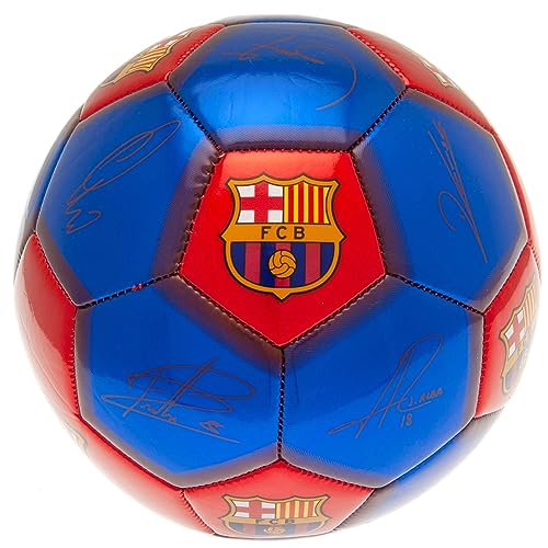 FC Barcelona Signature Soccer Ball 5 BlueRed - Image 3