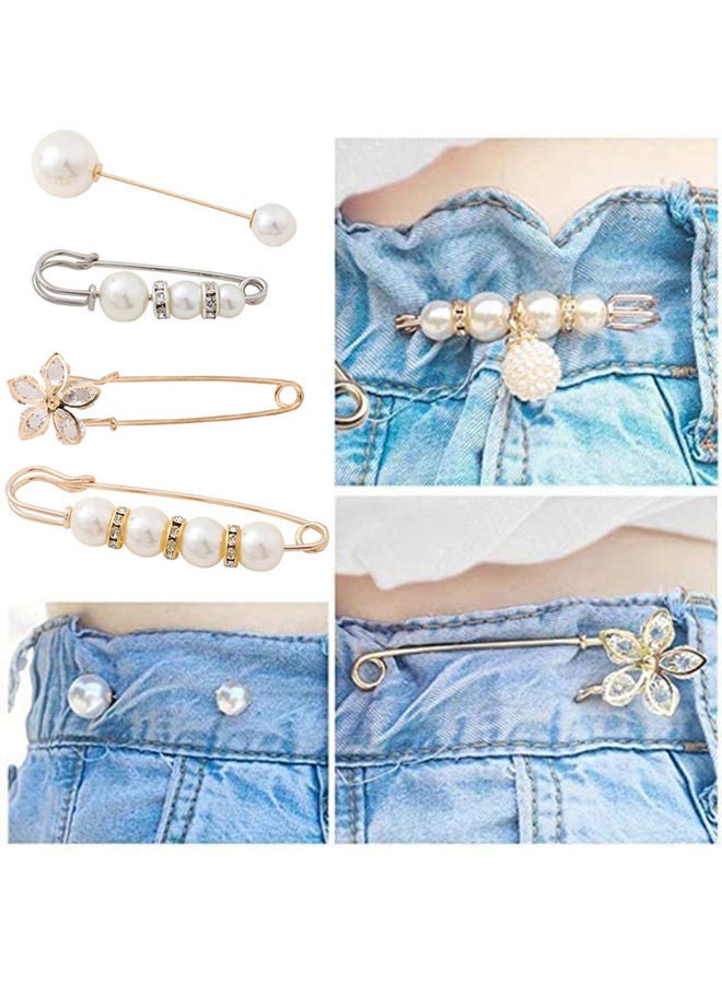 اليشمك دبابيس من اللؤلؤ الصناعي من 5 قطع - Image 2