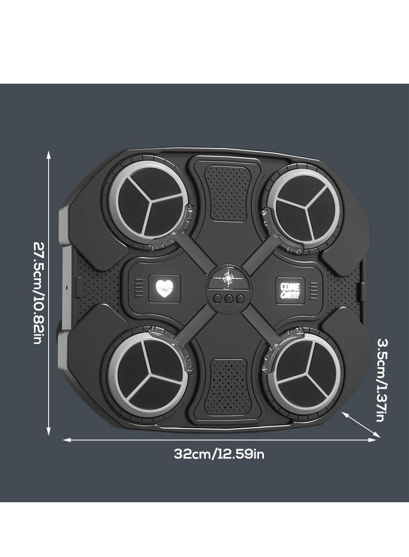 Rally Musical Boxing Machine for Adults and Kids, Home Wall Mounted Musical Boxer, Smart Electronic Boxing Equipment Pads for Agility and Boxing Training, Gear Boxing Machine - Image 4