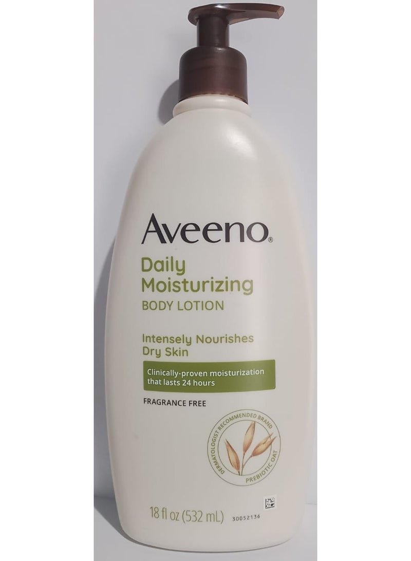 Aveeno Daily Moisturizing Body Lotion for Dry Skin 532ml 