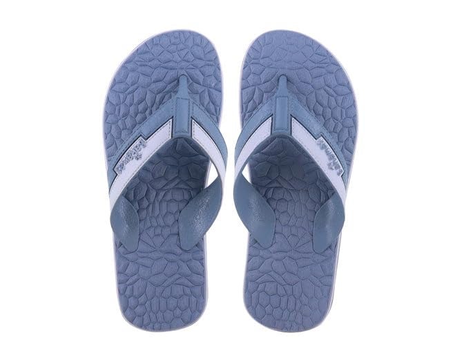 BAHAMAS Men's Flip Flops BHG-257 Navy Blue & Sky | Lightweight Comfortable Daily Use Slippers for Gents | Anti-Slip Sole (Grey, UK Footwear Size System, Adult, Men, Numeric, Medium, 9) - Image 4