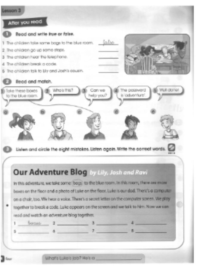 Macmillan New High Five - English Course for Primary Learners - level   3_activity_book - Image 3