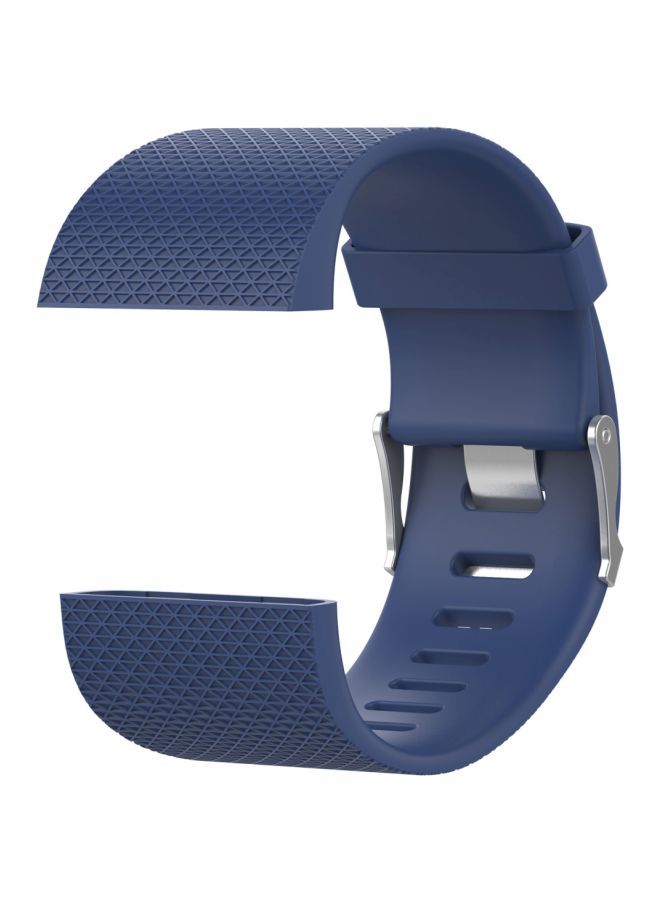 Loquat Adjustable Sport Wrist Strap For Fitbit Surge Dark Blue - Image 3