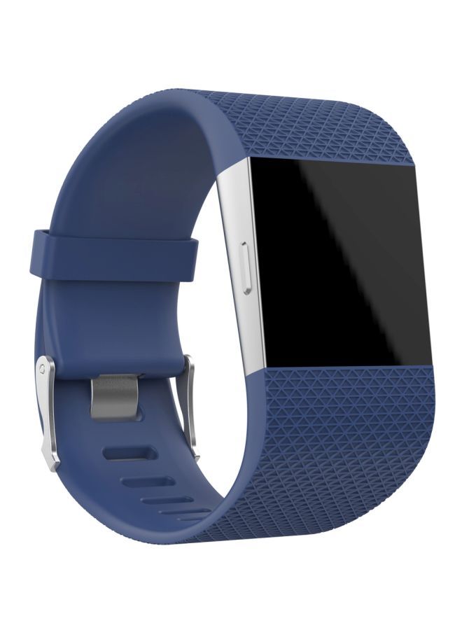 Loquat Adjustable Sport Wrist Strap For Fitbit Surge Dark Blue - Image 2