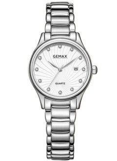 GEMAX 52223-CP-DW, Quartz Watches for women metal Strap  - Image 1