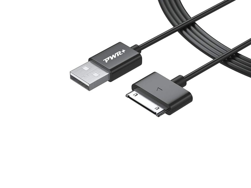 PWR+ USB-Charging Sync-Data-Cable-30-Pin Compatible with Samsung-Galaxy-Tab-Tablet Galaxy-Tab-2 10.1 8.9 7.7 7.0 Plus Note-10.1-GT-N8013-GT-P5113 SGH-I497 SCH-I915 GT-P3113 GT-P3100 SCH-I705 GT-P7510 - Image 1