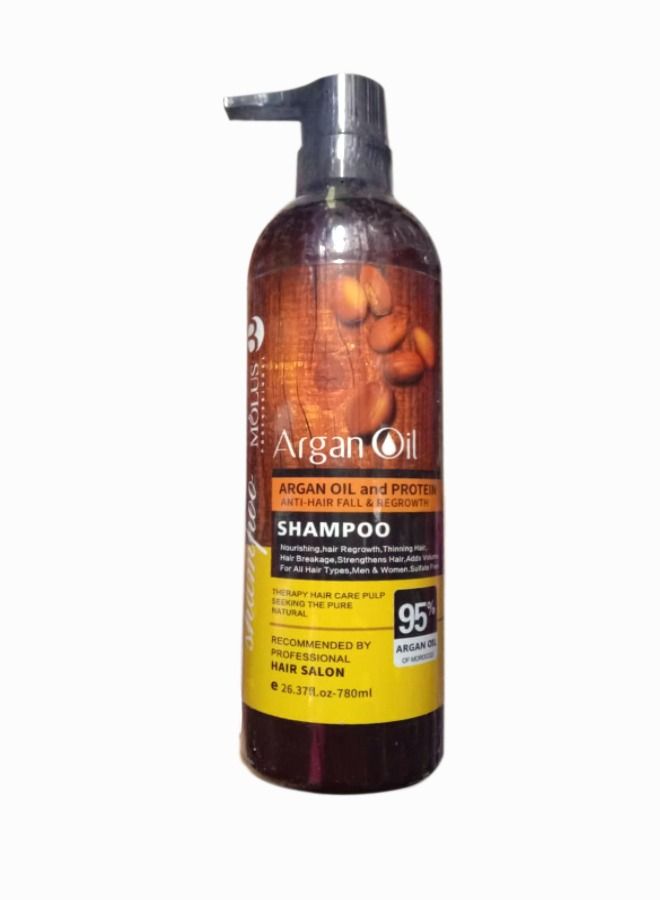 Argan Molus Argan Oil and Protein Hair Shampoo 780ml - Image 1