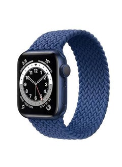 Bands Compatible with Apple Watch 38mm 40mm 41mm Series 9/8/7/SE/6/5/4/3/2/1 IWatch Ultra/Ultra 2/Braided Women men, Stretchy Woven Nylon Elastic scrunchie Strap Wristbands L