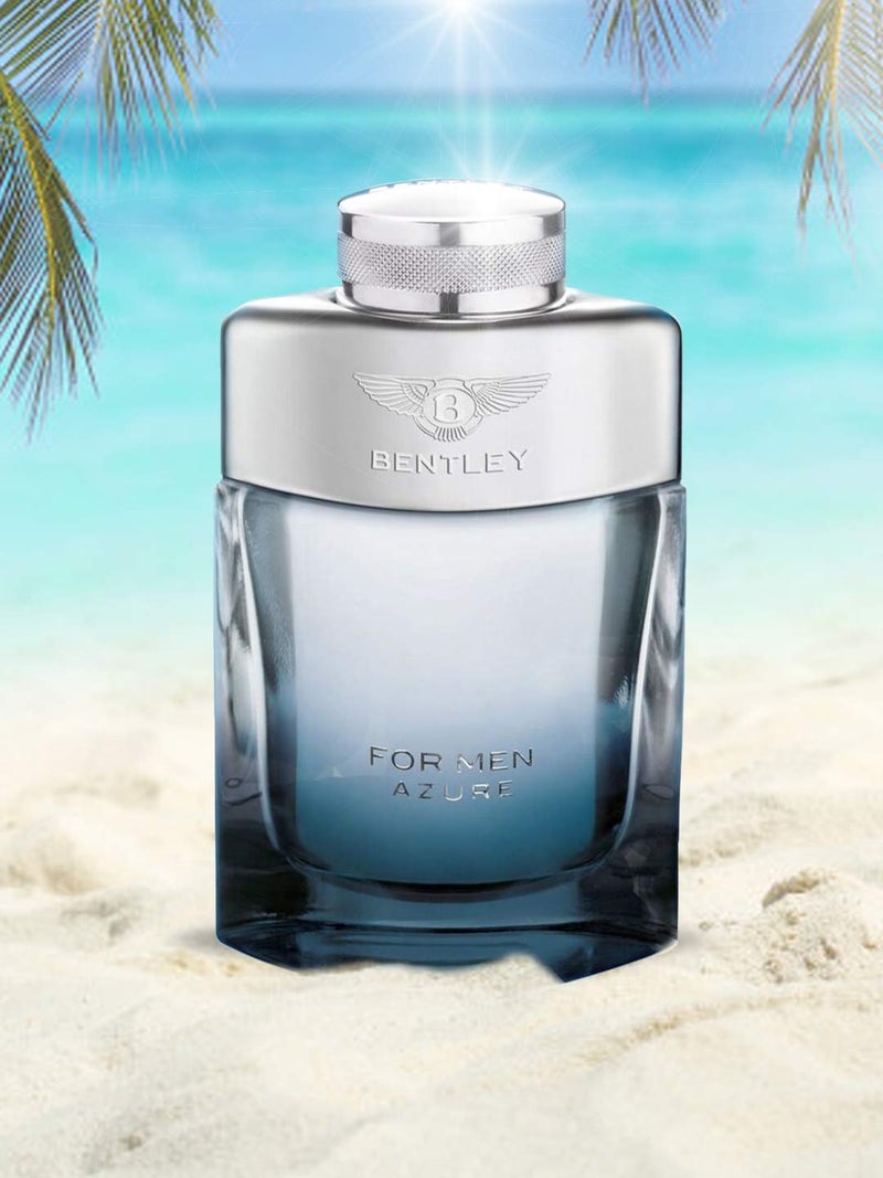 Bentley for Men Azure Eau De Toilette Spray, 3.4 Ounce - Image 5