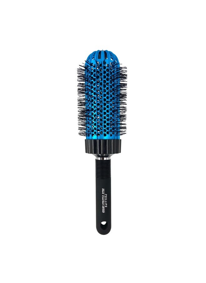 Phillips Brush Hot Curler 850 Thermal Round Brush - 2.75 Inch Diameter Vented Barrel Brush For Creating Lasting Curls  - Image 1