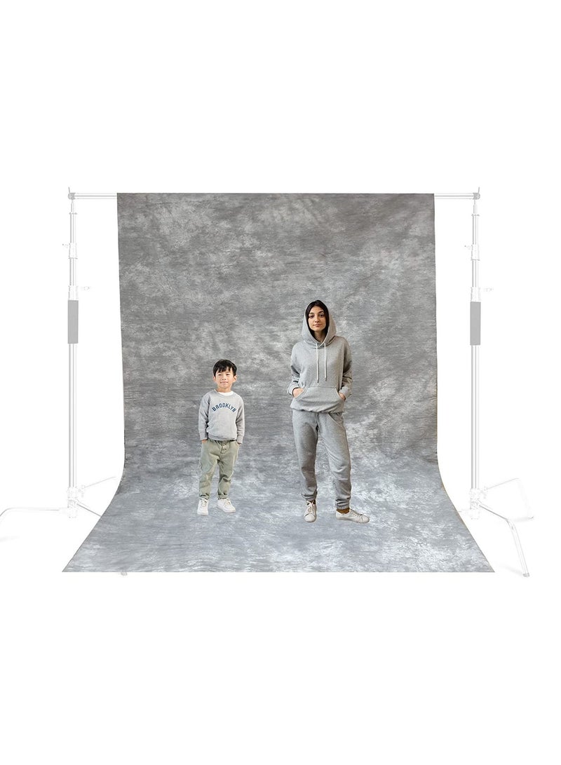 COOPIC CM02 Photography Backdrop (3MX6M) Art Fabric Smoky Light Gray Photography Background For Photo Studio Props. - Image 2