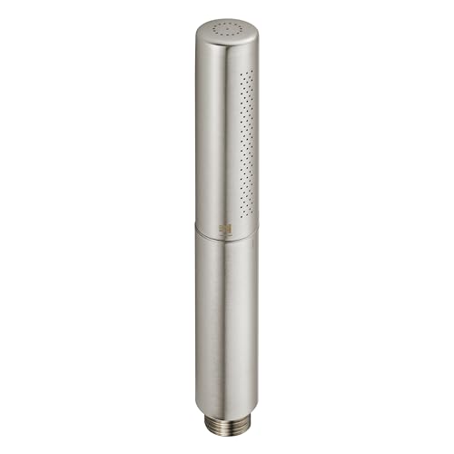Heyalan Hand Held Shower Wand, High Pressure Handheld Head with Strong Flow, Luxury Spray for Bathroom,Dual Function,Brushed Nickel - Image 1