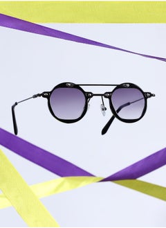 Haute Sauce Polarized Full Rim Round Sunglasses For Women  - Image 2