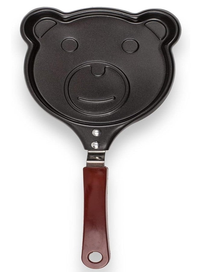 PRAMANTA Mini Non-Stick Egg Frying Pan for Pancakes, Omelettes, Uttapam - Multi-Shape Breakfast Cooking Pan for Kids (1Pcs) - Image 1