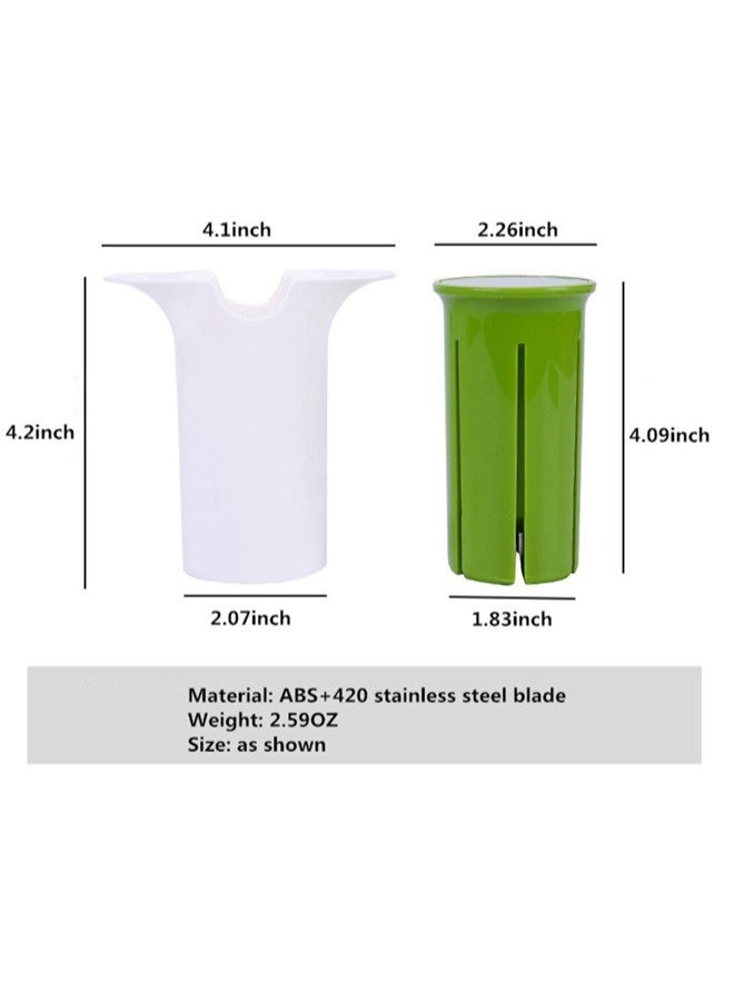 ShebSheb Vegetable Slicer Fruit Cutter Cucumber, Strawberry, Carrot, Potato | Easy Salad Maker, Cheese Grater for Kitchen | Creative Multi-Function Manual Food Chopper - Image 2