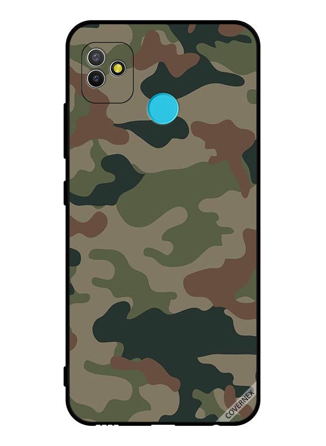 Covernex - Protective Case Cover For Tecno Pop 5 Camouflage Pattern - Image 1