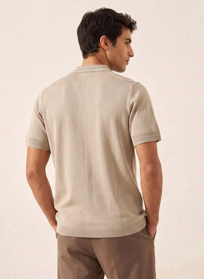 Iconic  FLAT KNIT SHIRT for Men | Best Price UAE