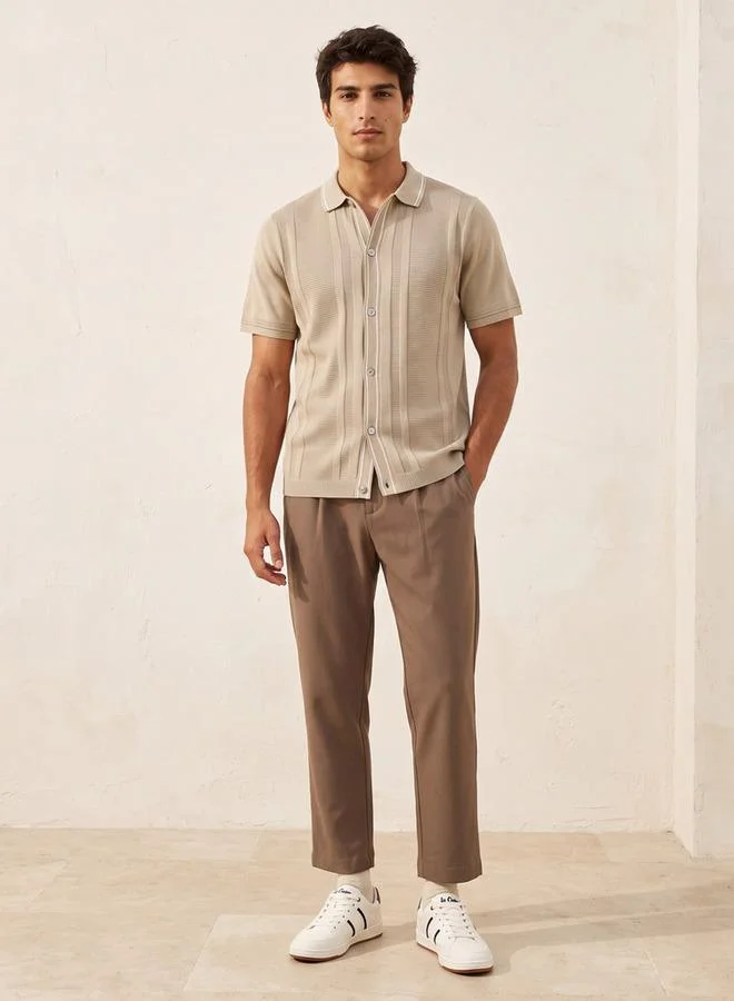 Iconic  FLAT KNIT SHIRT for Men | Best Price UAE