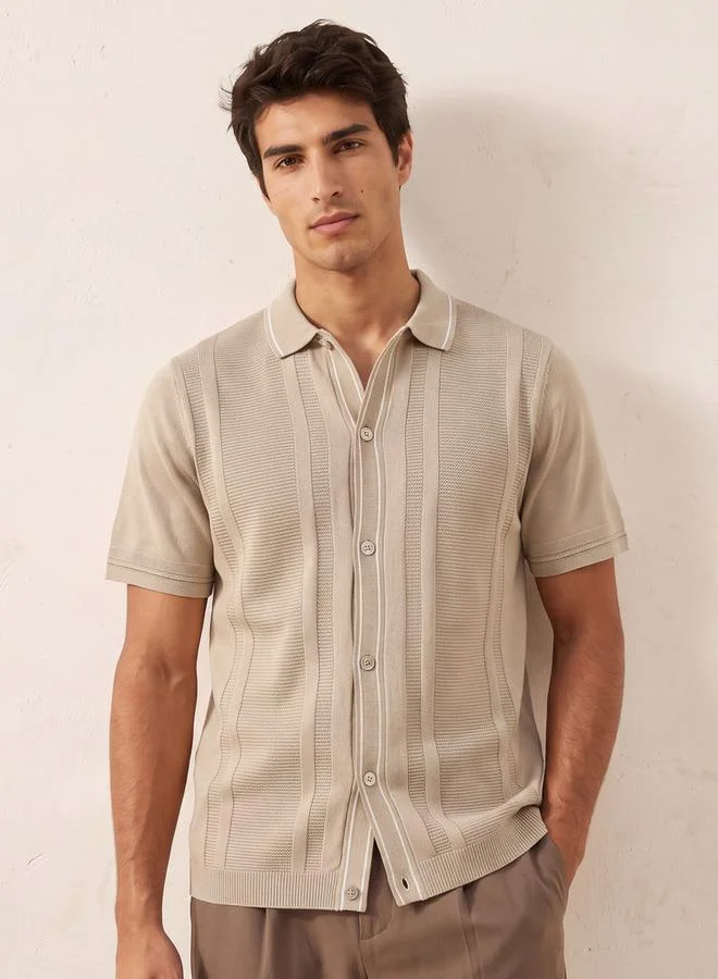 Iconic FLAT KNIT SHIRT