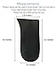 BalanSole 34 Inch Heel Cushions Black Unisex Shoe Inserts - Image 4
