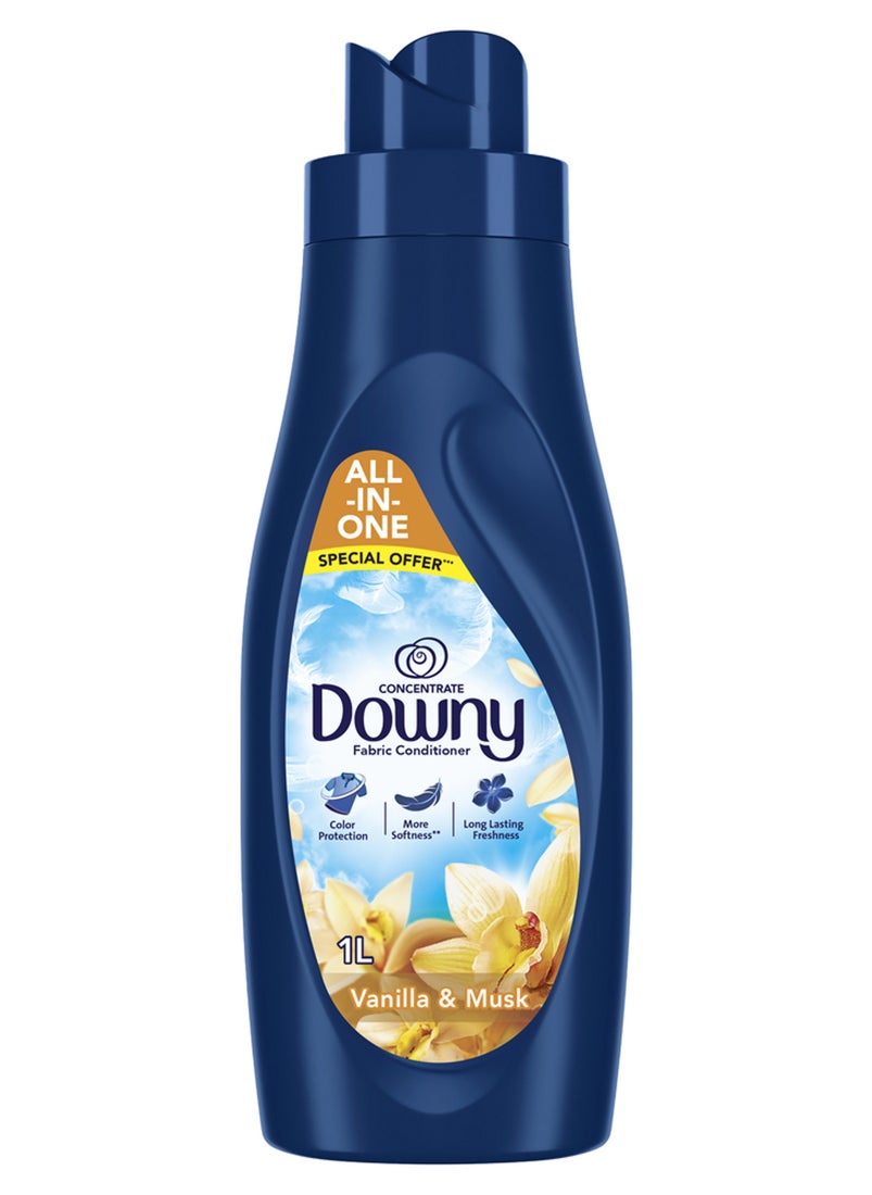 Downy - Vanilla And Musk Variant Fabric Conditioner For More Softness 1L - Image 1