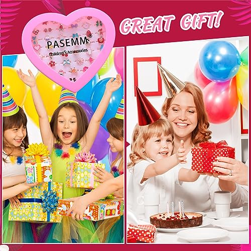 PASEMM 36pcs Little Girl Jewel Rings, Adjustable, No Duplication Kids Play Ring in Box,Pretend and Dress Up Rings for 4-12 Year Old Girls Birthday Gifts Holiday Gifts, 4 5 6 7 8 9 10 11 12 Year Old Girl Toys for Kids - Image 5