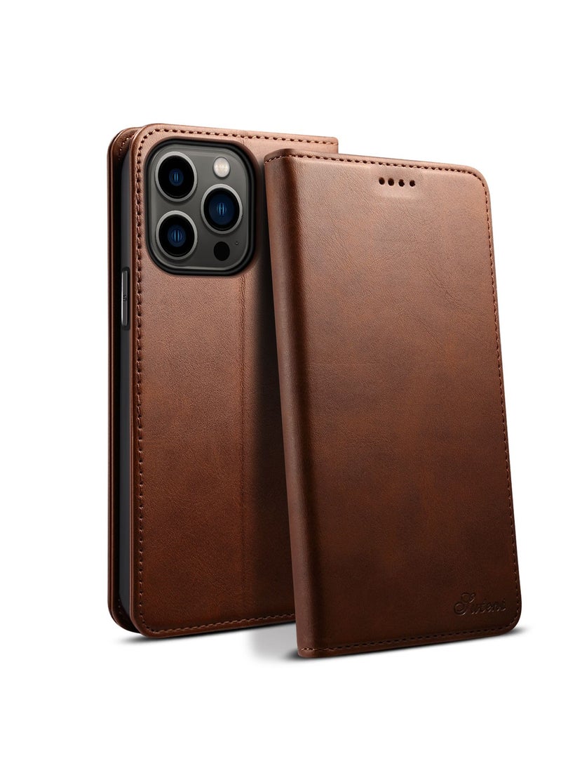 Suteni Flip Cover Protective Leather Case for iPhone - Image 1