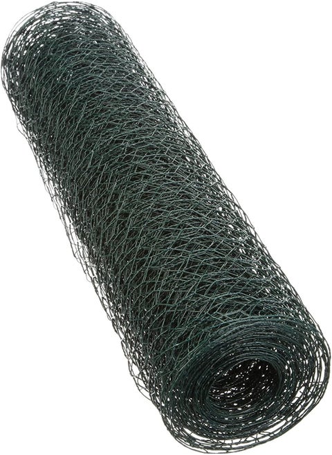 Robustline Wire Mesh Fence - Wire Mesh Fine Mesh - Aviary Wire Hexagonal Mesh - Mesh For Garden, Front Yard, Terrace And Balcony 12 Feet (4Ft X 12Ft)