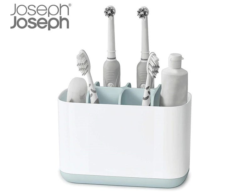 Joseph Joseph EasyStore Large Toothbrush Caddy - Blue - Image 1