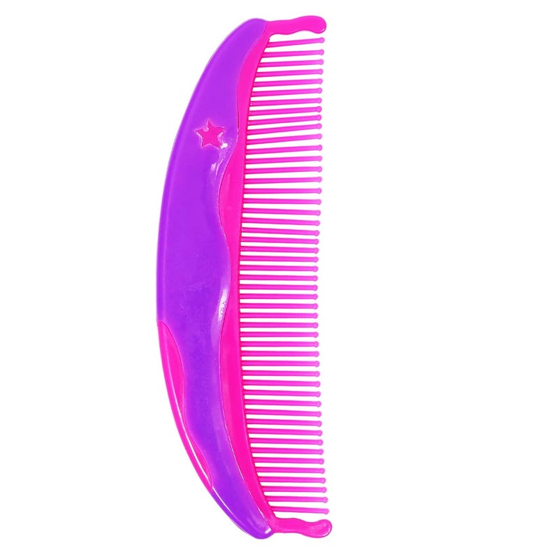 1st Step Baby Comb and Brush Set/Grooming Set with Soft Bristles (Pink) - Image 4