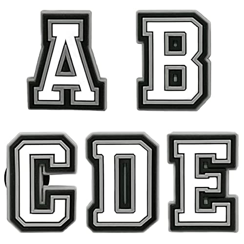 vshougou 27pcs Letter Charms for Shoe Decoration,Alphabet ABC-Z Letter,DIY Cute Shoes Pins for Teens Men Women - Image 2