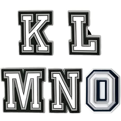 vshougou 27pcs Letter Charms for Shoe Decoration,Alphabet ABC-Z Letter,DIY Cute Shoes Pins for Teens Men Women - Image 4